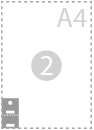 2-delig<br/><span style='font-size:11px;'>(4,0 * 7,0cm)</span>